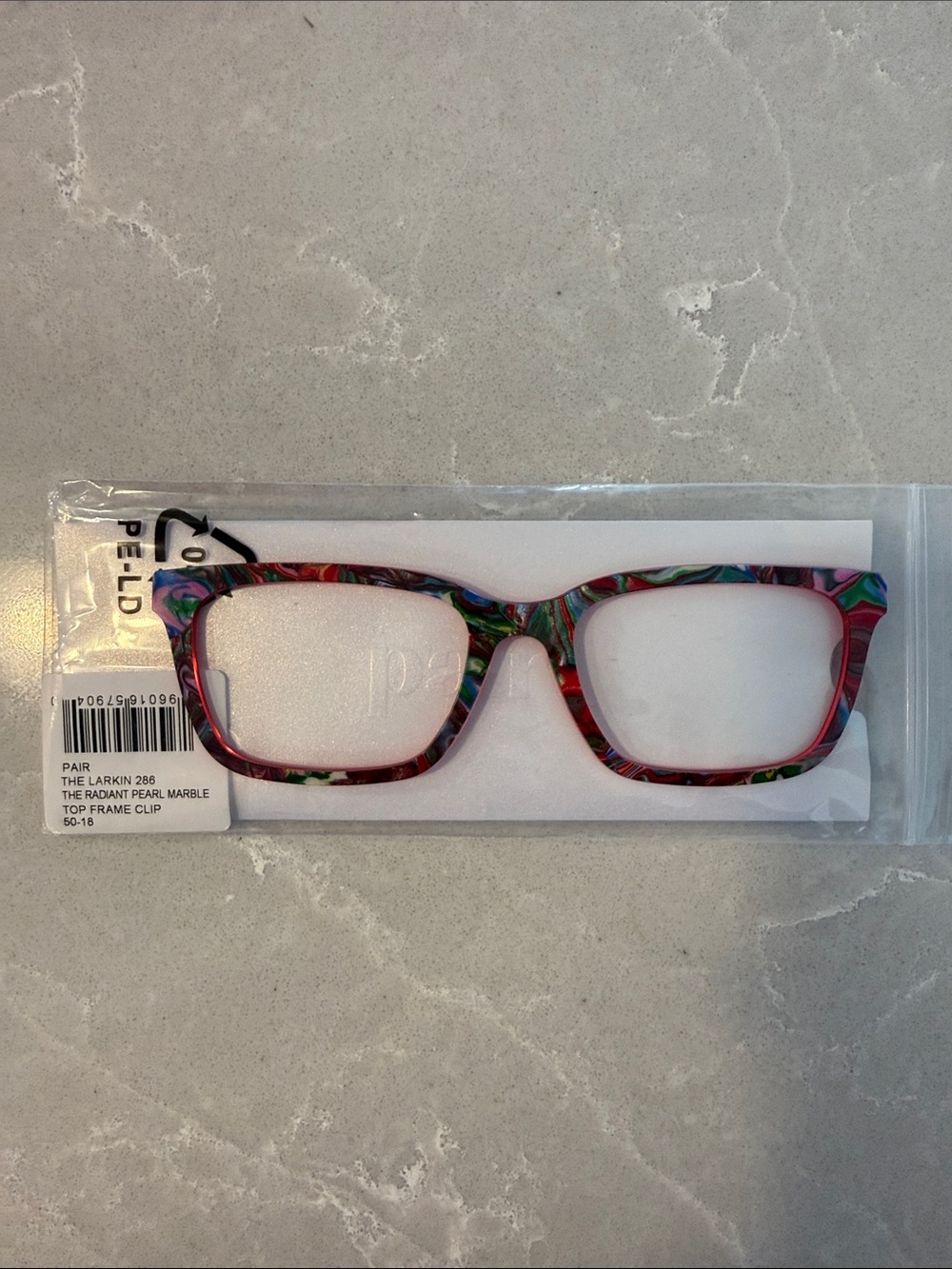 The Radiant Pearl Marble Reading Glasses - Multi-Color